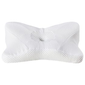 Cervical Neck Pillow, Cooling Ergonomic Memory Foam Pillows  Dual Height Orthopedic Support Contour Pillow For Side (Option: QDark Grey)